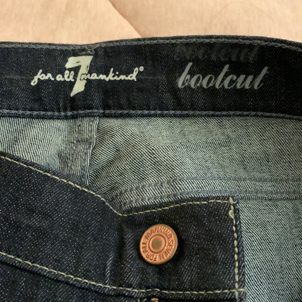 7 for all mankind bootcut jeans 28